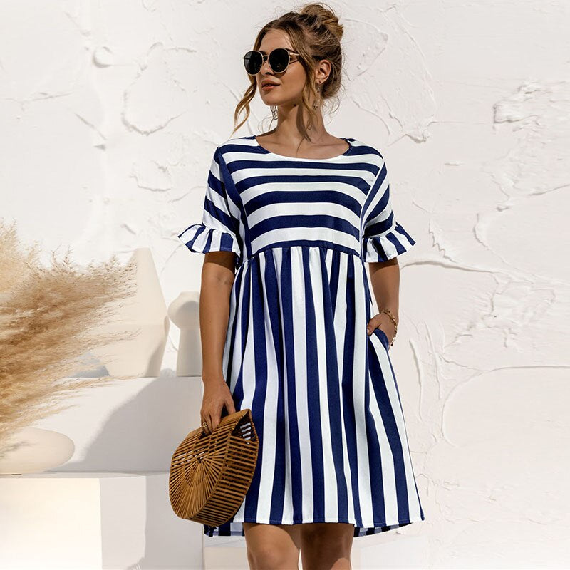 Beautiful Floor Length Maxi Dress with Sleeves