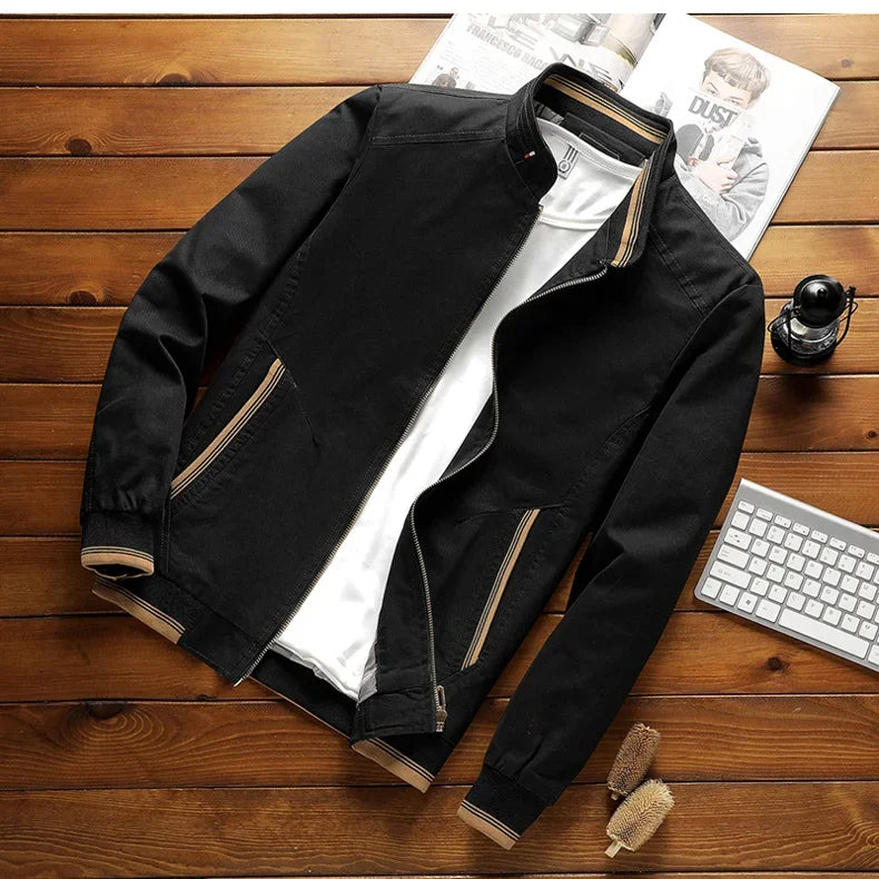 Casual Men's Classic Bomber Jacket