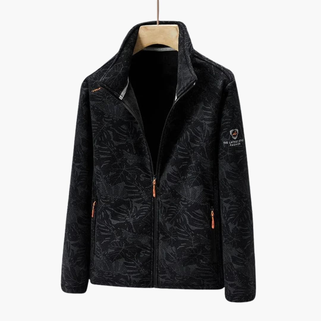 Waterproof Zip Up Jacket with Side Pockets