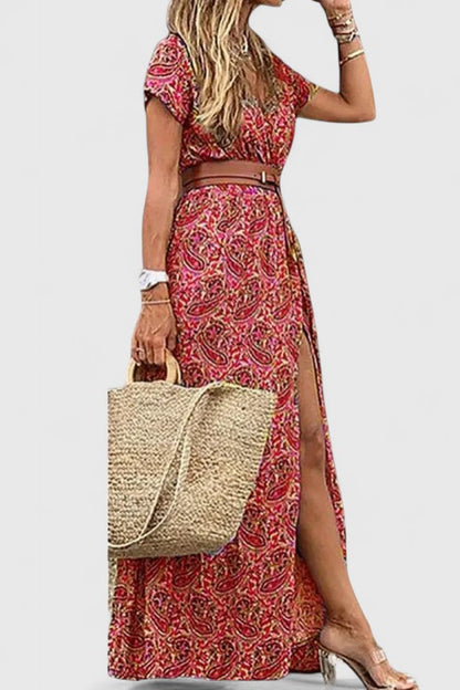 Chic Flared Evening Dress