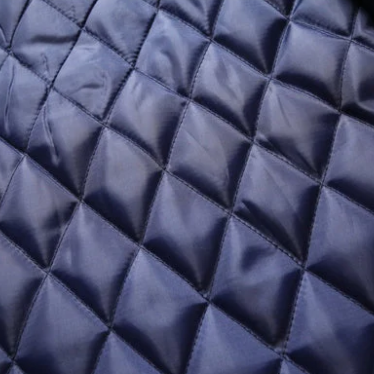 Warm Men's Classic Quilted Wool Winter Coat
