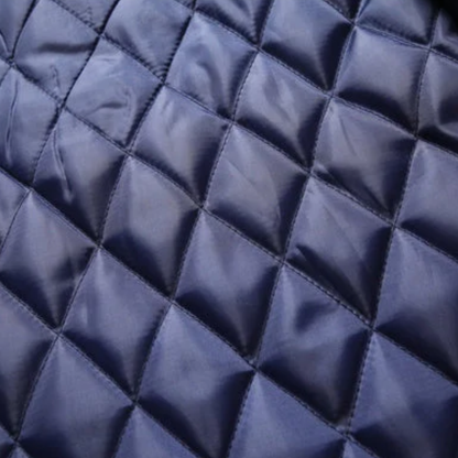 Warm Men's Classic Quilted Wool Winter Coat