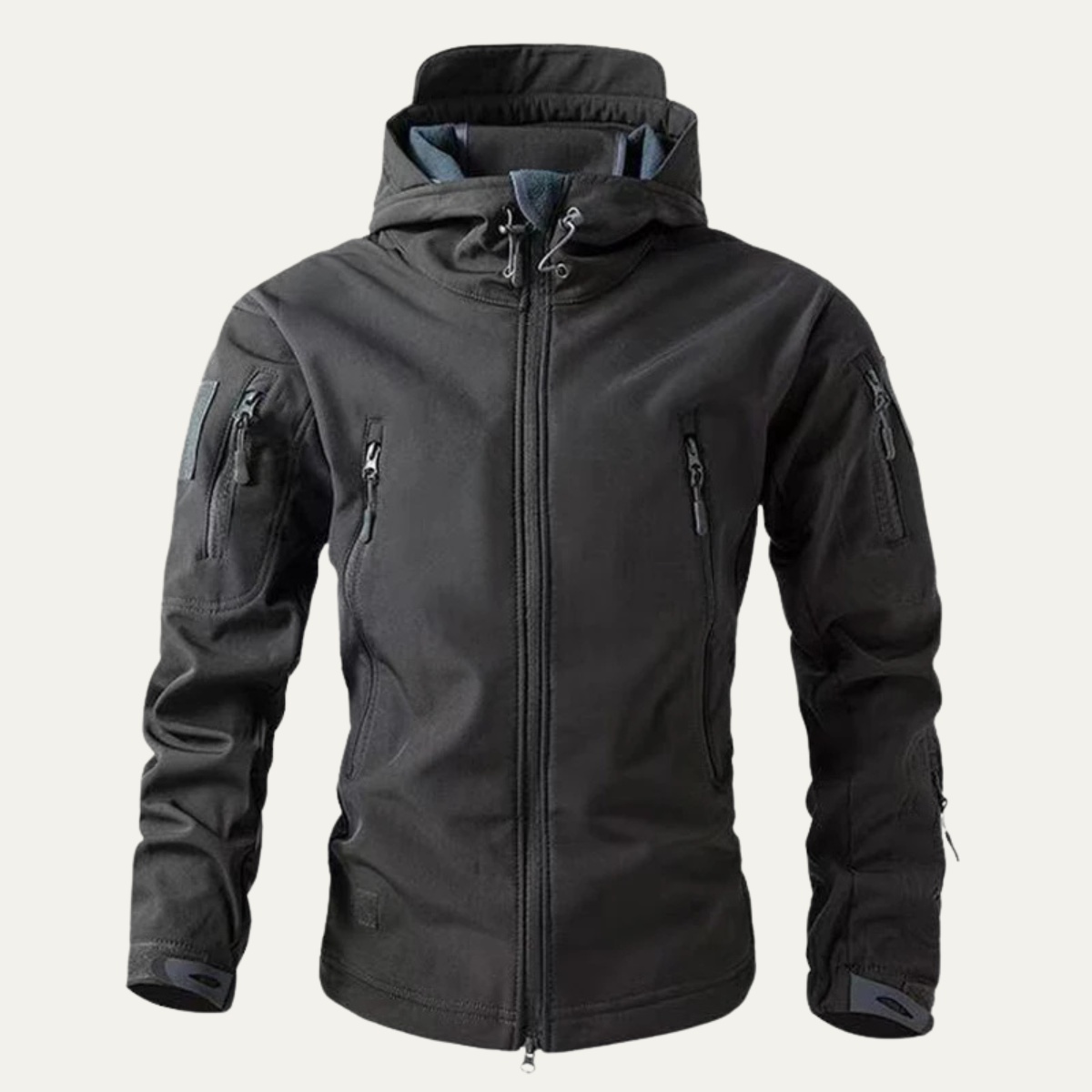 Waterproof Men's Fleece Lined Windbreaker Outdoor Jacket - Nocini