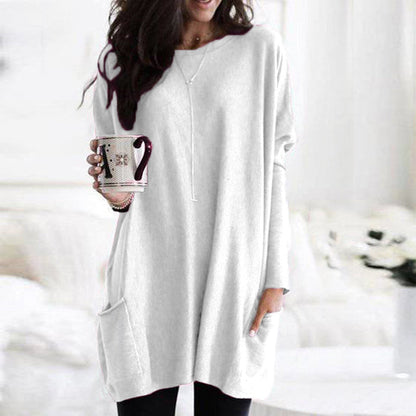 Women's Winter Long Tunic | With Pockets
