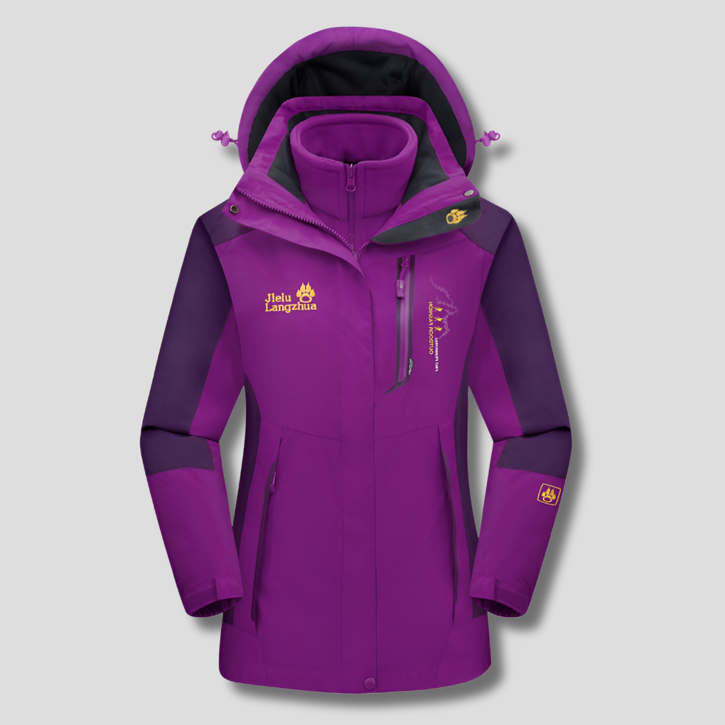 Waterproof 3-in-1 Snow Jacket Insulated Winter Coat