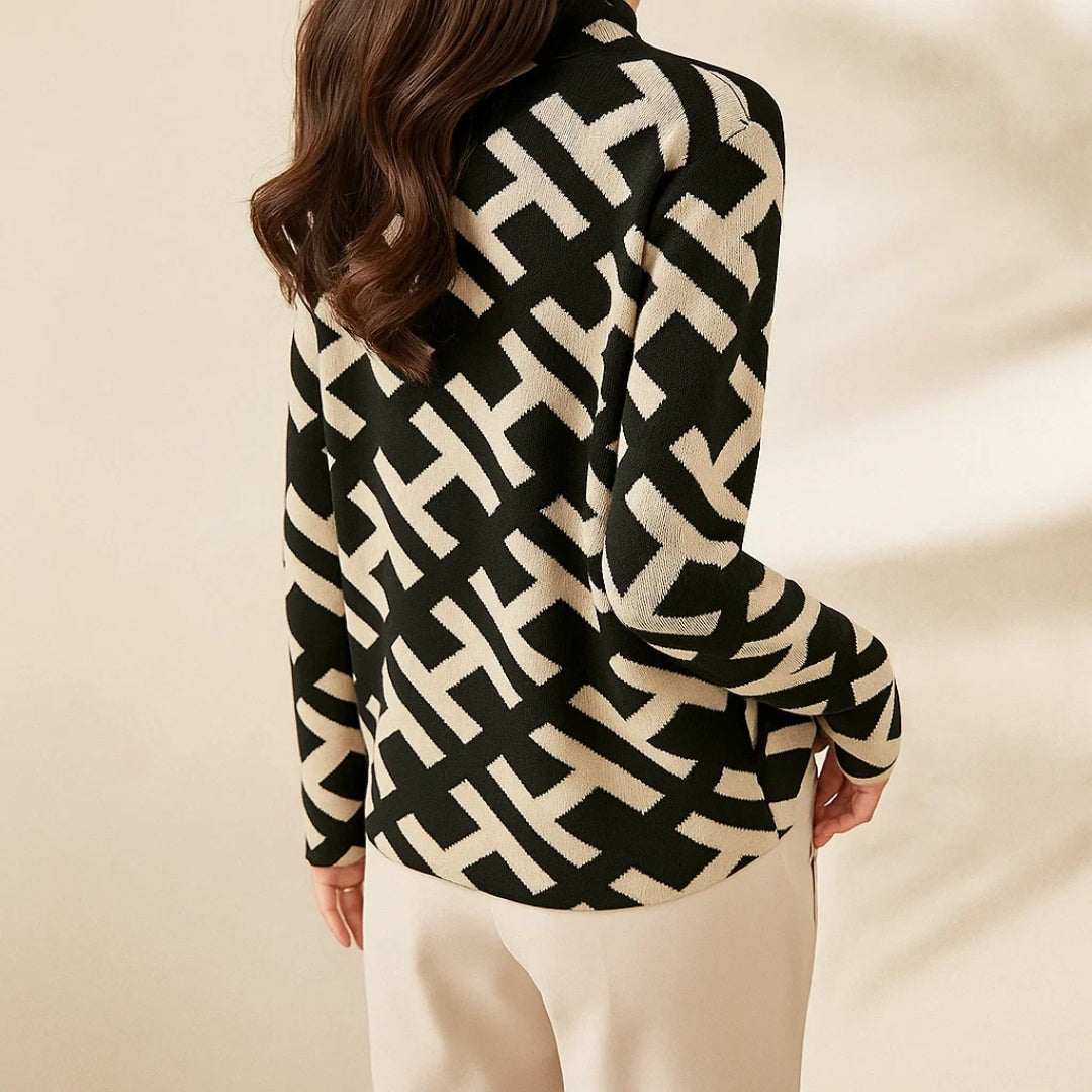Vaeni | Classic Knit Sweater