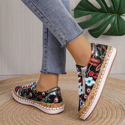 Beautiful Blossom Tie-Up Heels for Ladies