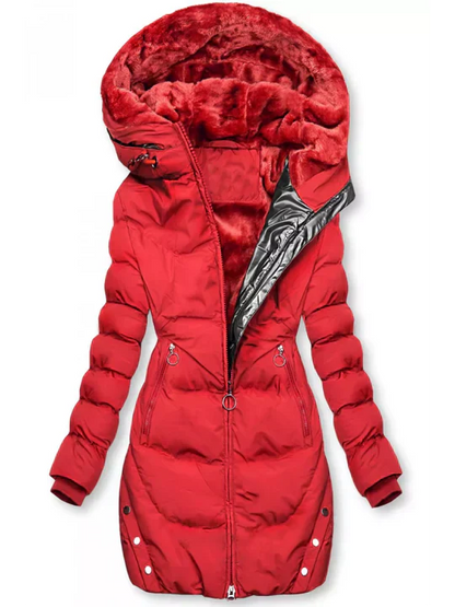Women's lined winter coat
