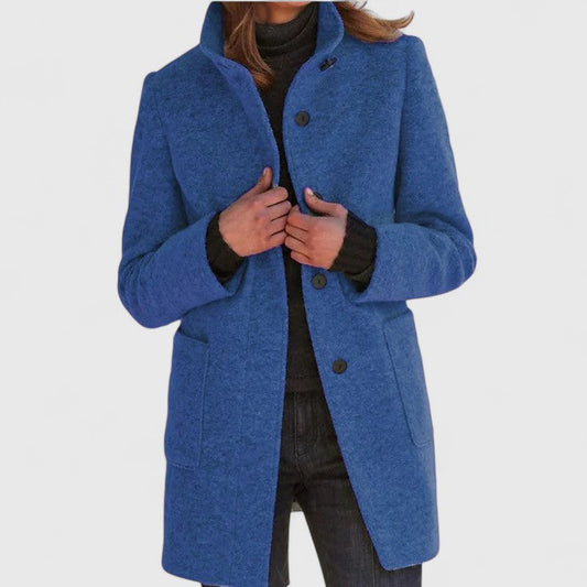 Aya | Mid-Length Coat for Women — Elegance & Daily Warmth