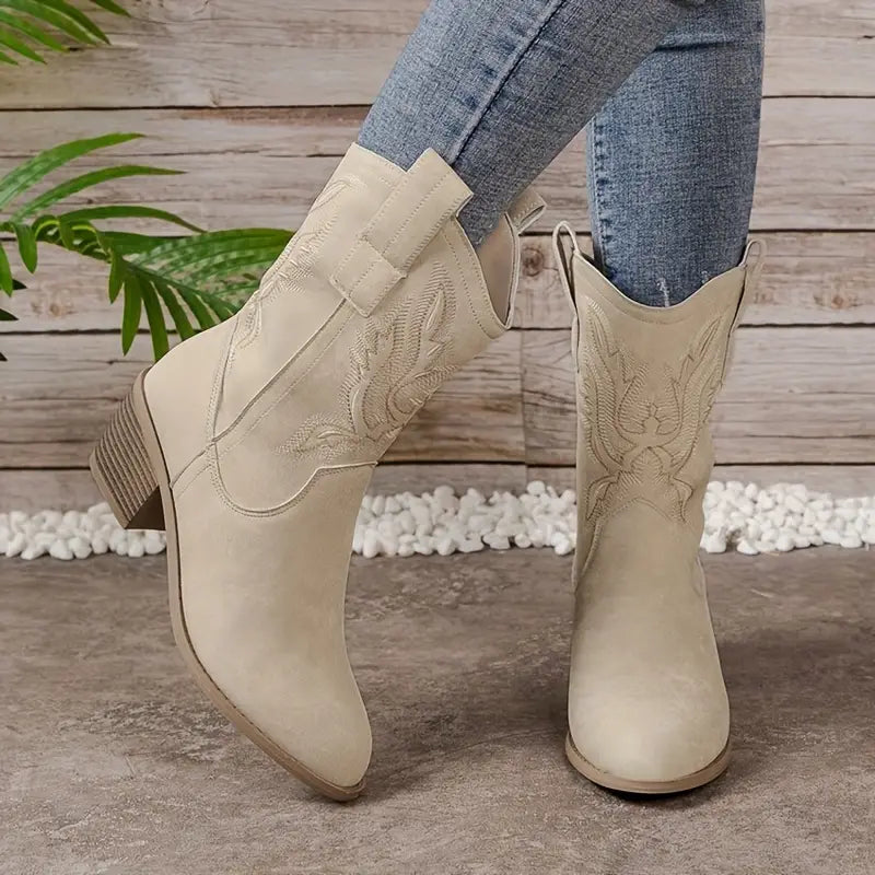Women's Cowgirl Boots with Heel | Comfortable