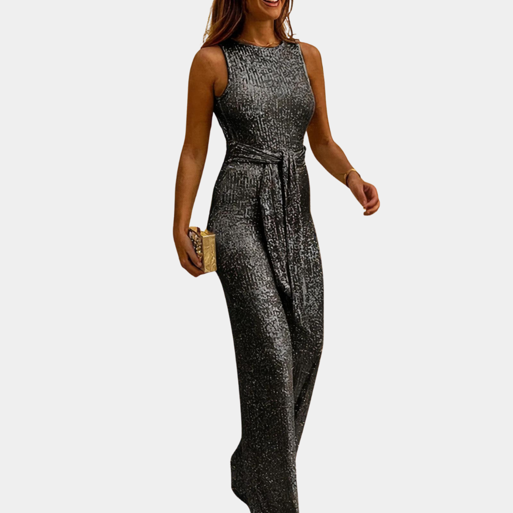 Vânia | Elegant Sequined Jumpsuit for Women