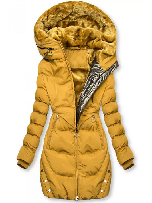Women's lined winter coat