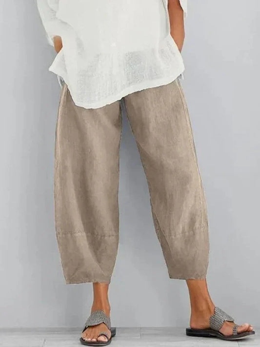 Women's linen casual pants