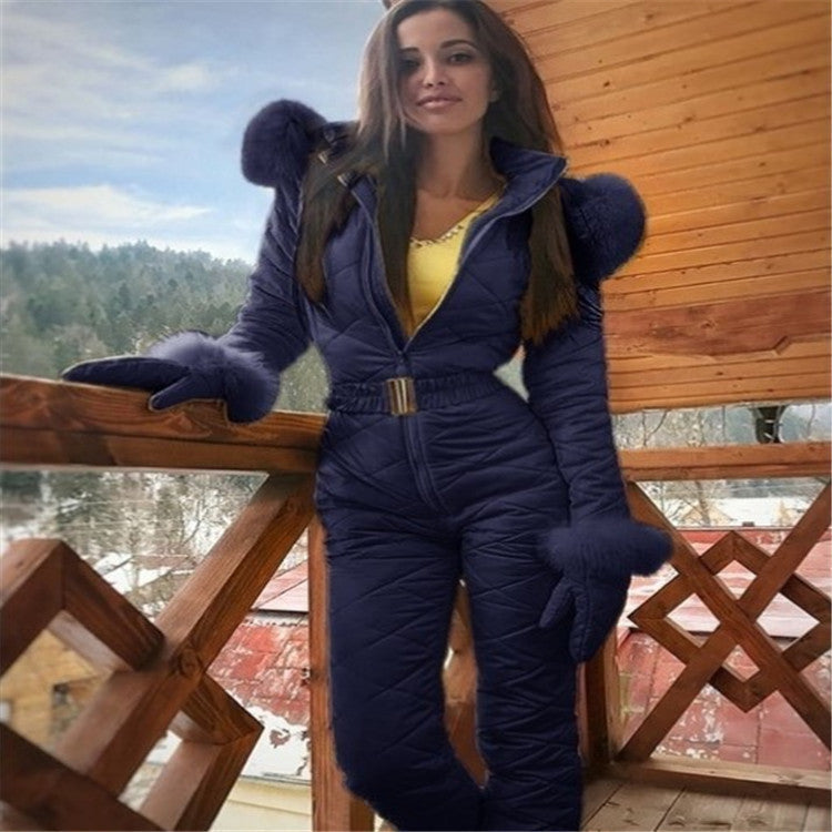 Valeria - Women's Insulated Ski Suit, Elegant, Winter