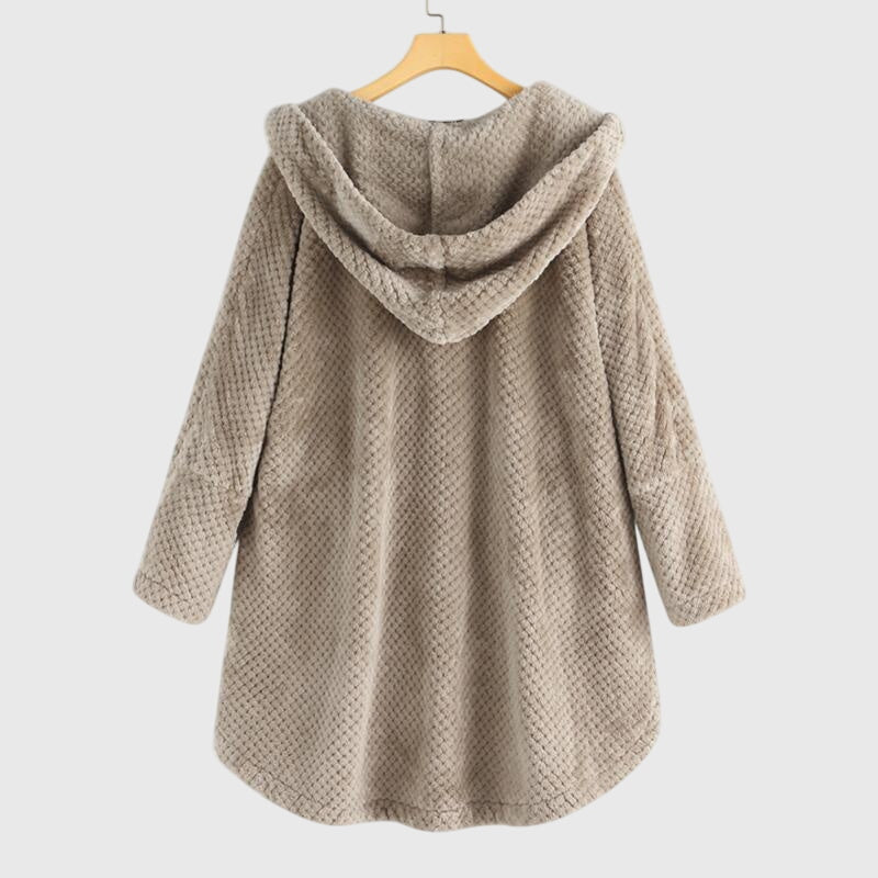 Warm Fleece Hooded Jacket