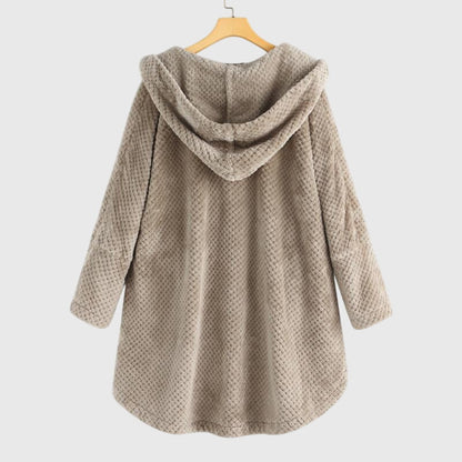 Warm Fleece Hooded Jacket
