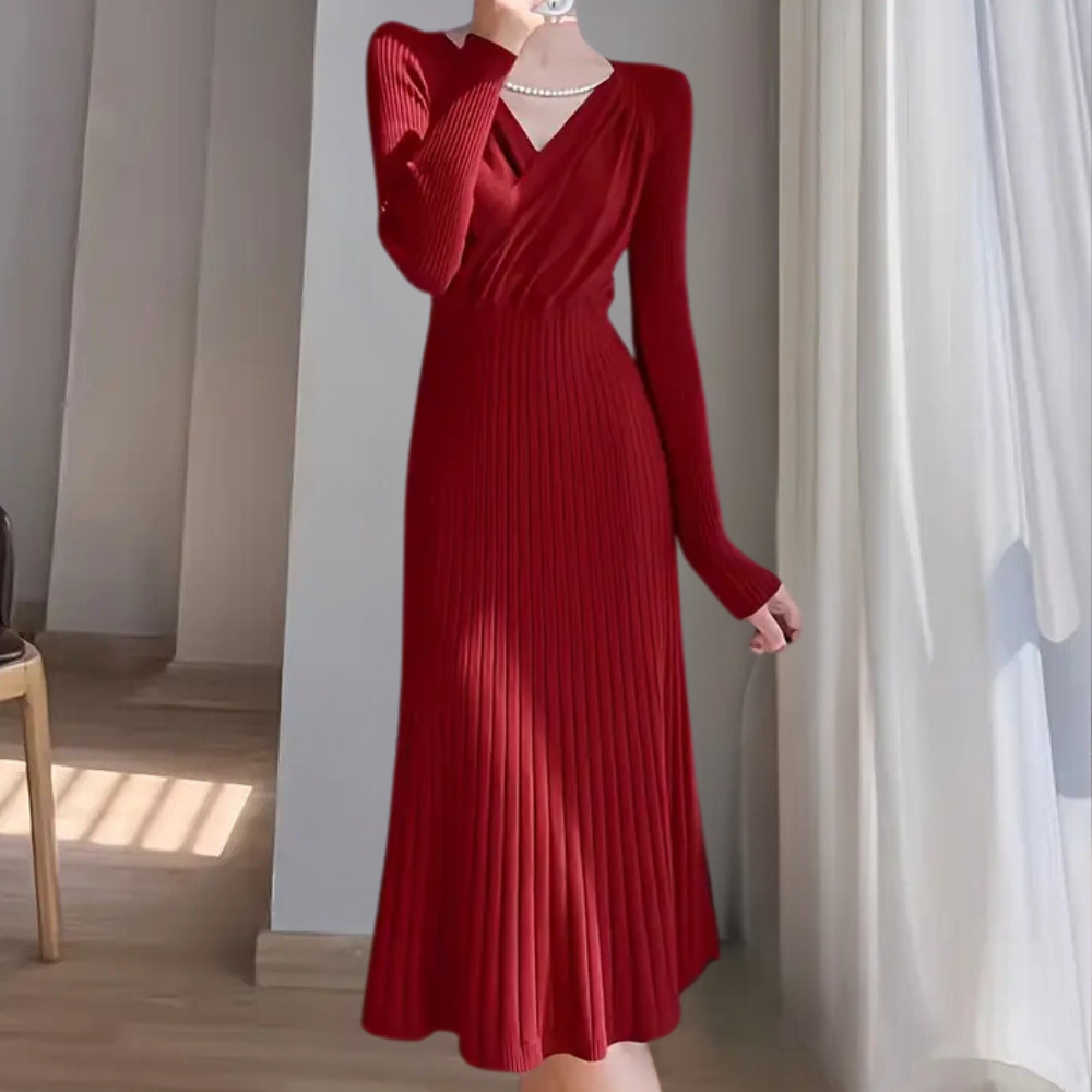 Arwena - Elegant knit dress for women