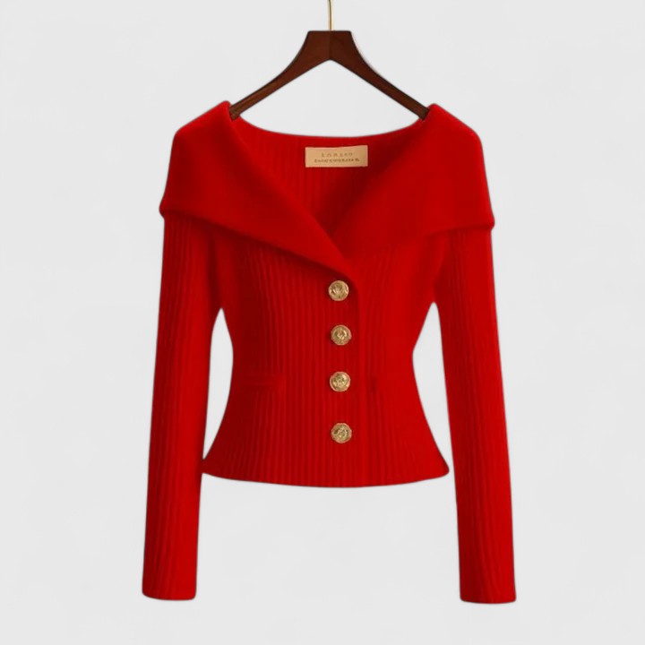 Avelora | Chic Open Front Sweater