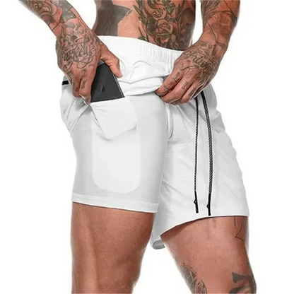 Athletic Men's Shorts for Running and Fitness