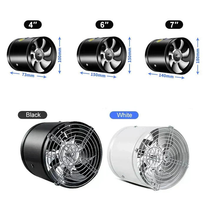 High Performance Exhaust Fan – Fast Quiet Ventilation - Olytrend