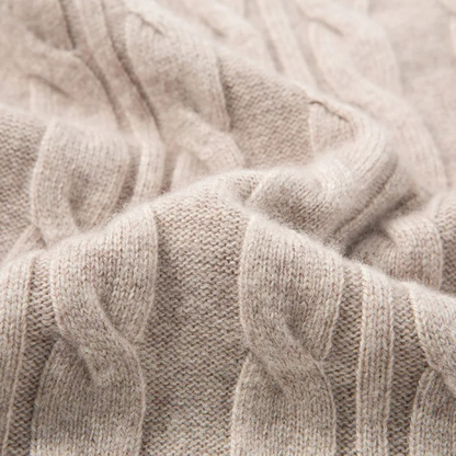 Warm Men's Crew Neck Cashmere Sweater