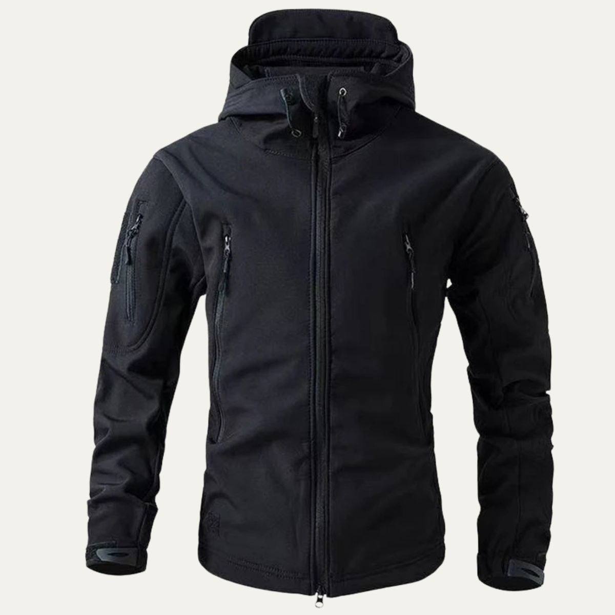 Waterproof Men's Fleece Lined Windbreaker Outdoor Jacket