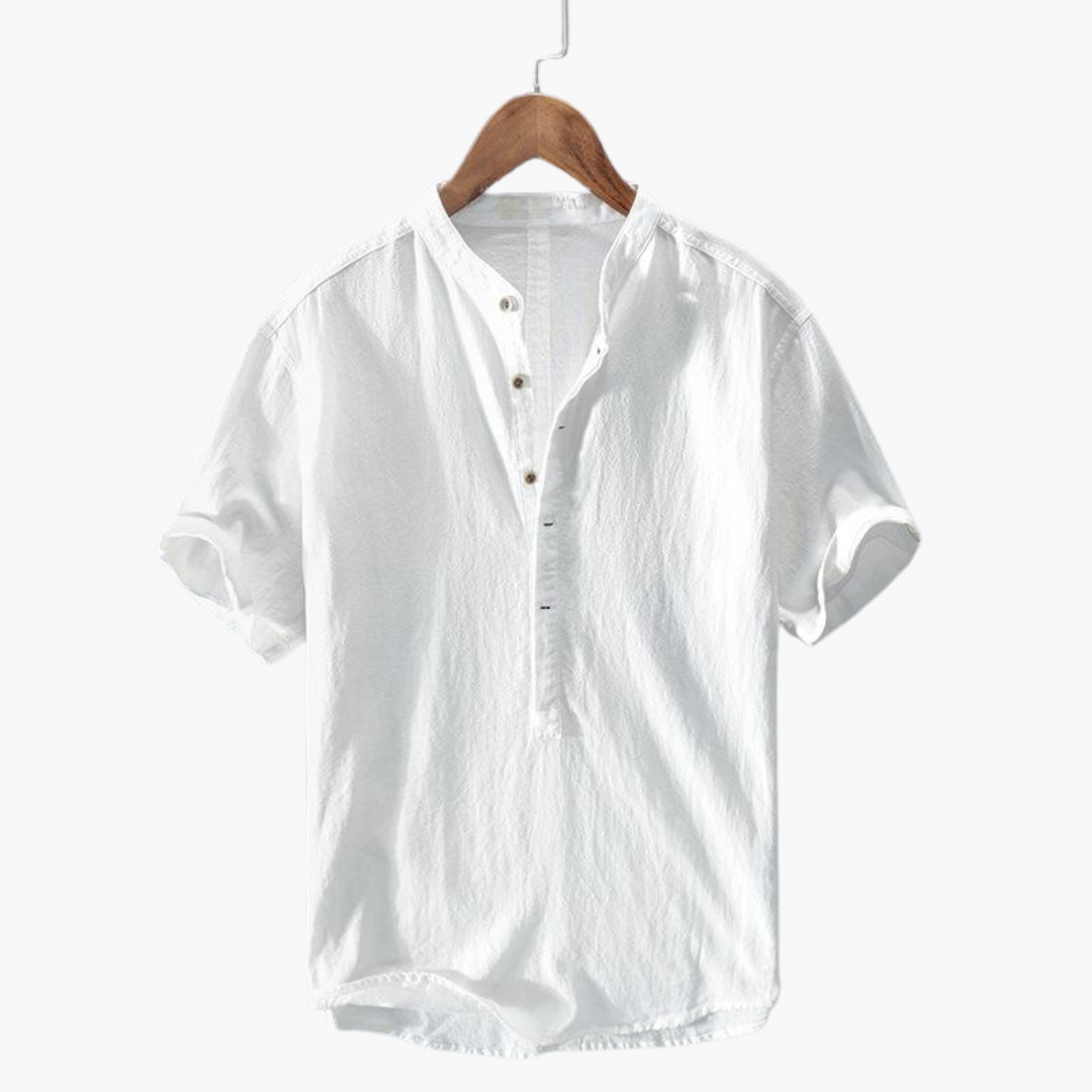Casual Summer Short Sleeve Mens Shirt