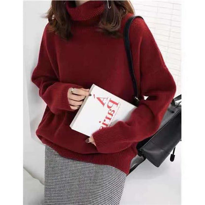 Casual turtleneck sweater