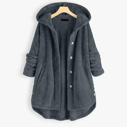 Warm Fleece Hooded Jacket