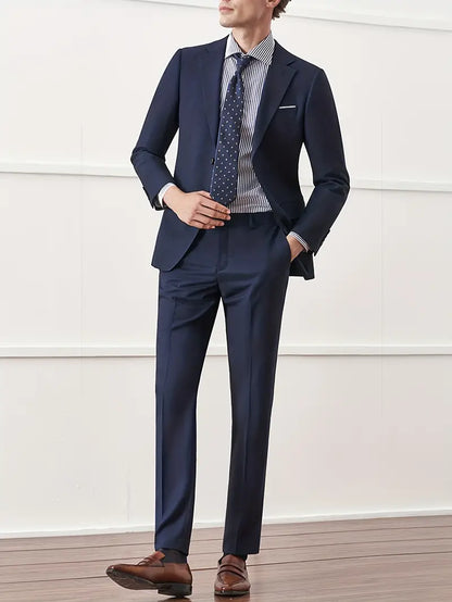2-piece business suit for men