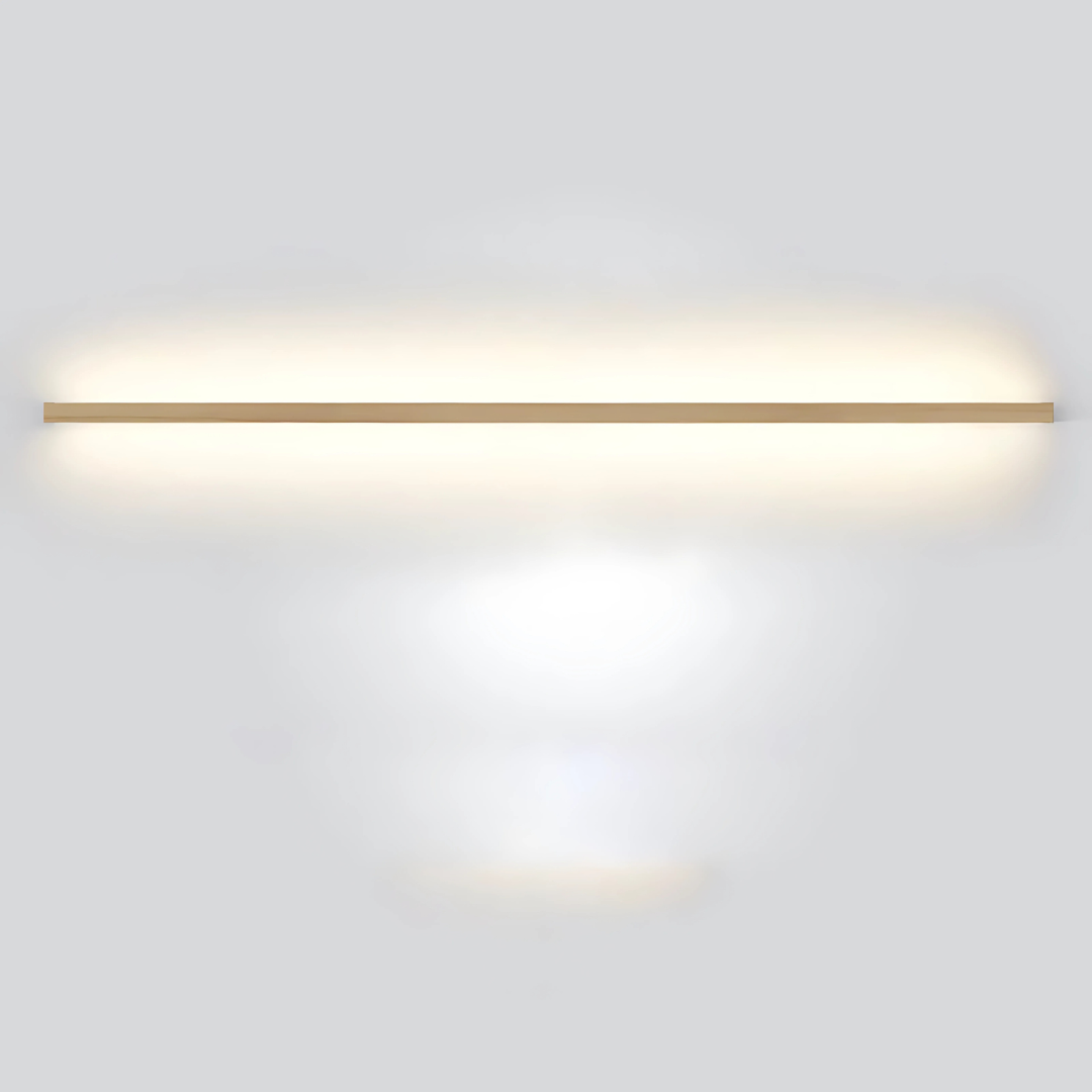 Wall sconces Minimalist wooden LED light fixture