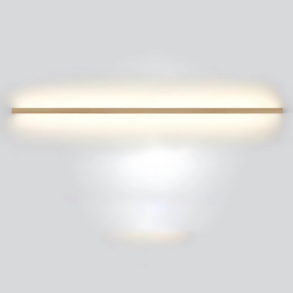 Wall sconces Minimalist wooden LED light fixture