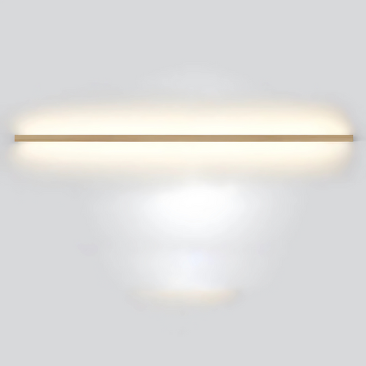 Wall sconces Minimalist wooden LED light fixture