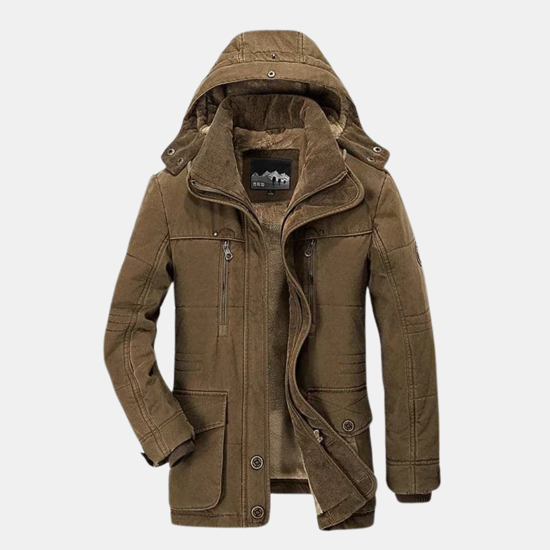 Warm Fleece Lined Winter Coat