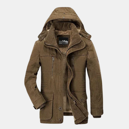 Warm Fleece Lined Winter Coat