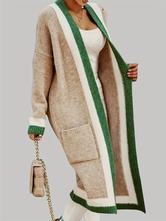 Charlotte Lange - Knit Cardigan - Vintage Inspiration with Colorful Accents
