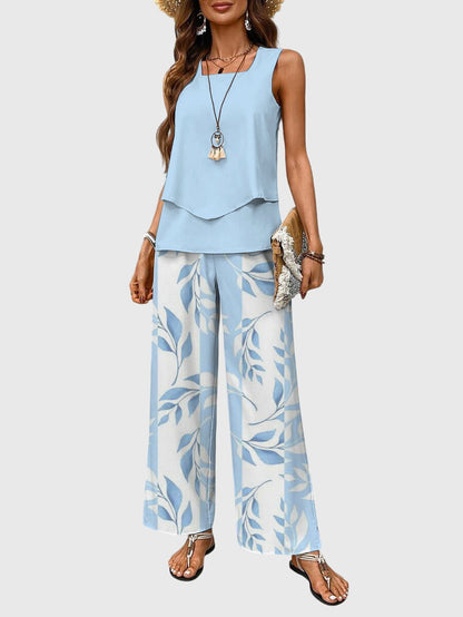 Chic 2-Piece Women's Summer Outfit - Olytrend