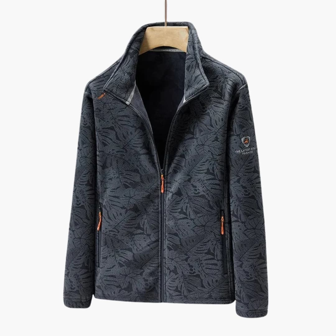 Waterproof Zip Up Jacket with Side Pockets