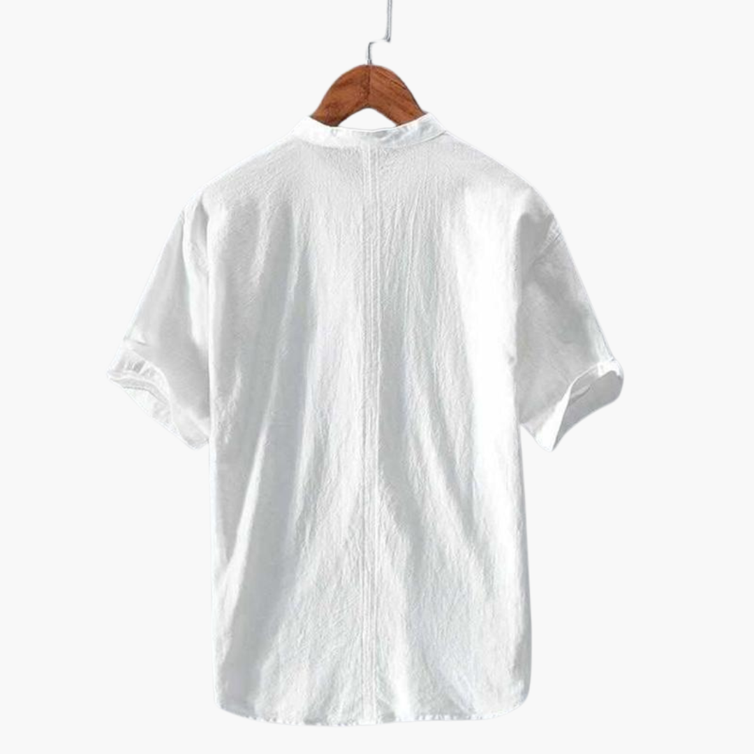 Casual Summer Short Sleeve Mens Shirt