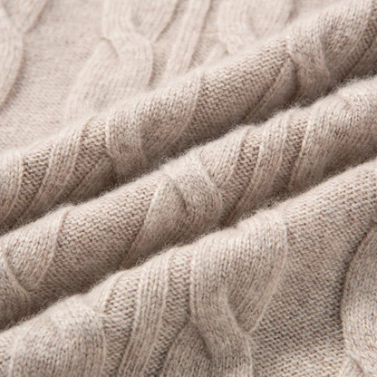 Warm Men's Crew Neck Cashmere Sweater