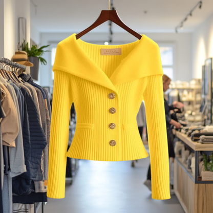 Annika I luxury knit vest