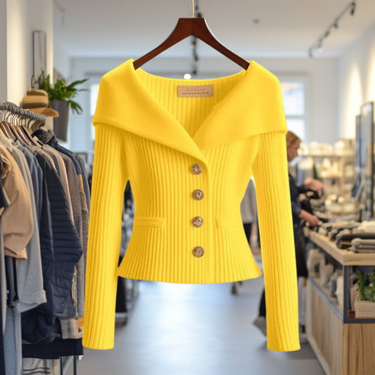 Annika I luxury knit vest