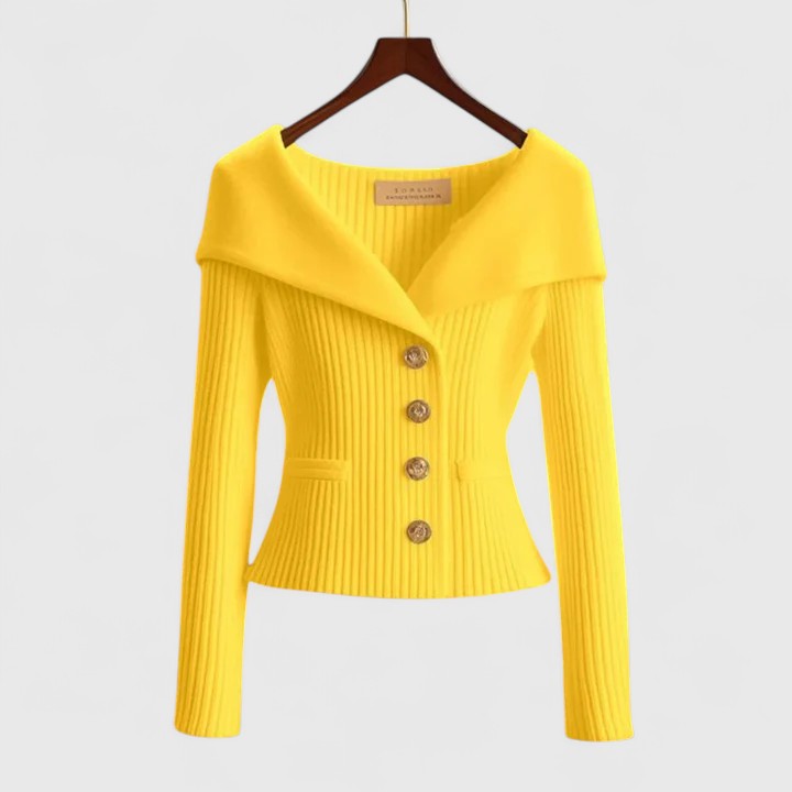 Avelora | Chic Open Front Sweater