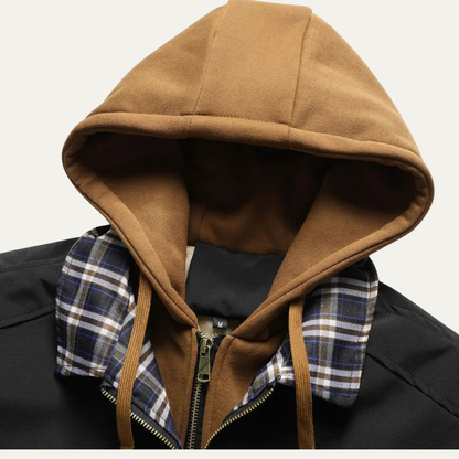 Waterproof Mens Hooded Bomber Coat