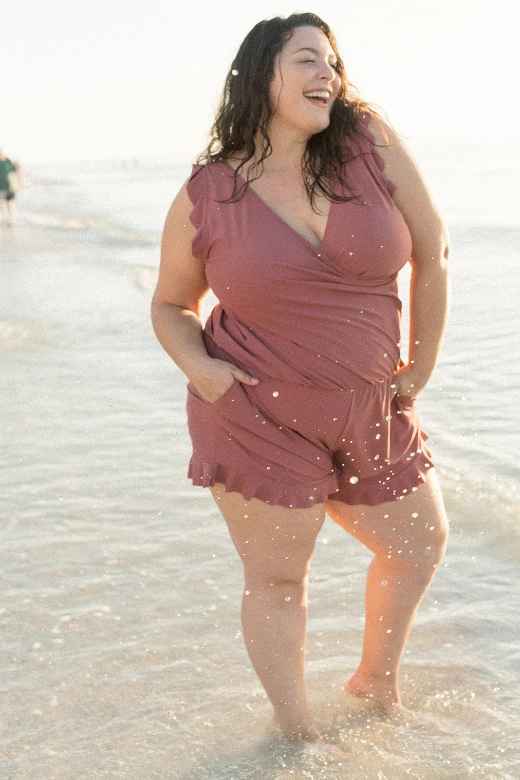 Women's Swimsuit with Built-in Bra - Comfortable & Chic