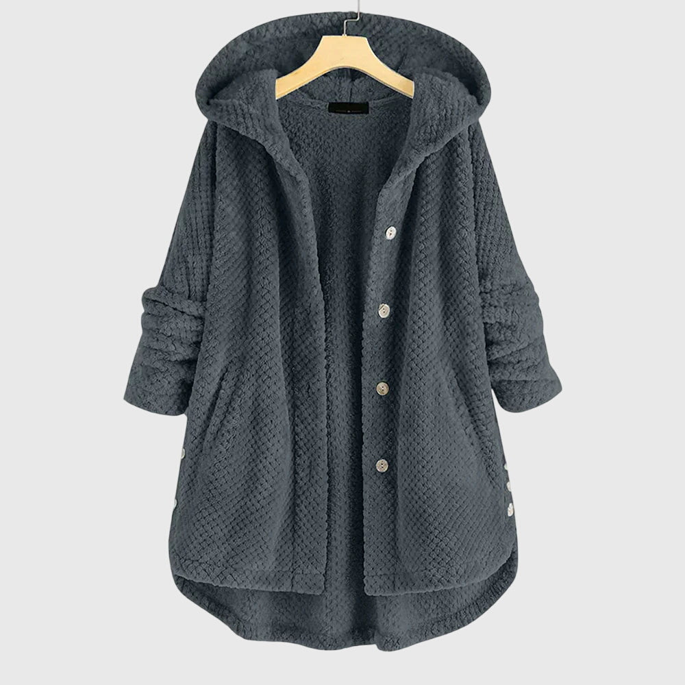 Warm Fleece Hooded Jacket