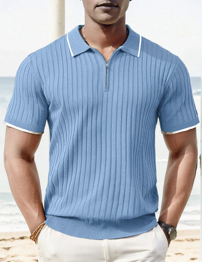 Versatile and comfortable Hudson men's casual polo shirt