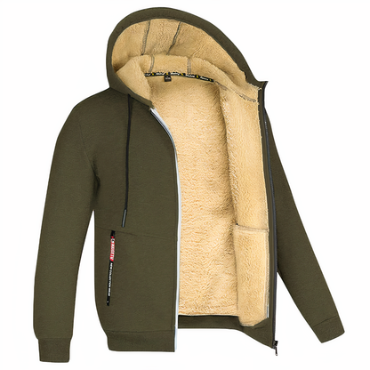 Abel fleece-lined jacket