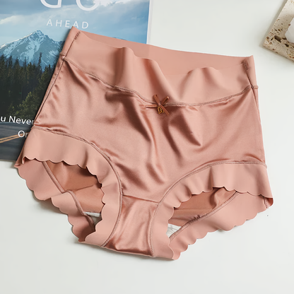 Women's Aven 5-Piece Seamless Silk Satin Underwear Set