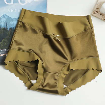 Women's Aven 5-Piece Seamless Silk Satin Underwear Set